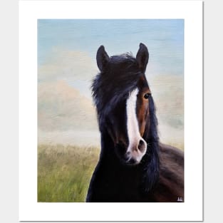 Horse Portrait Majesty Beauty Strength Vitality Character Pride Majestic Animal Posters and Art